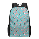 Cute Panda And Balloon Pattern Print 17 Inch Backpack