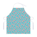 Cute Panda And Balloon Pattern Print Adjustable Apron
