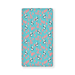 Cute Panda And Balloon Pattern Print Baby Crib Sheet