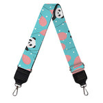 Cute Panda And Balloon Pattern Print Bag Strap