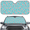 Cute Panda And Balloon Pattern Print Car Windshield Sun Shade