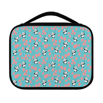 Cute Panda And Balloon Pattern Print Classic Bible Case