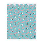 Cute Panda And Balloon Pattern Print Curtain