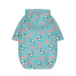 Cute Panda And Balloon Pattern Print Dog Zip Up Hoodie