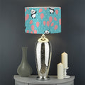 Cute Panda And Balloon Pattern Print Drum Lamp Shade
