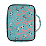 Cute Panda And Balloon Pattern Print Front Pocket Bible Bag