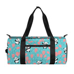 Cute Panda And Balloon Pattern Print Gym Bag