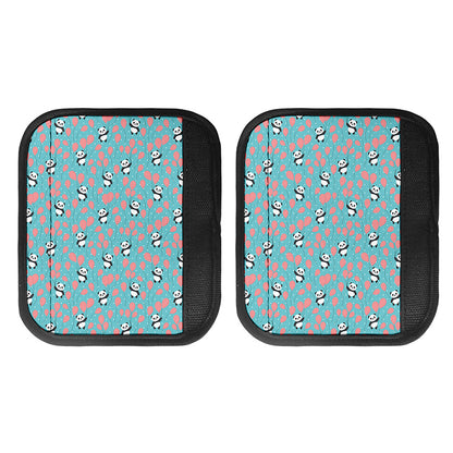Cute Panda And Balloon Pattern Print Handle Covers