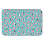 Cute Panda And Balloon Pattern Print Indoor Door Mat