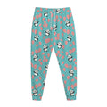 Cute Panda And Balloon Pattern Print Jogger Pants