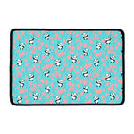 Cute Panda And Balloon Pattern Print Kitchen Mat