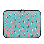 Cute Panda And Balloon Pattern Print Laptop Sleeve