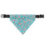 Cute Panda And Balloon Pattern Print Over The Collar Dog Bandana