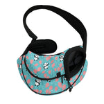 Cute Panda And Balloon Pattern Print Pet Sling Carrier