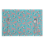 Cute Panda And Balloon Pattern Print Placemat