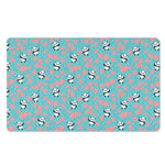 Cute Panda And Balloon Pattern Print Polyester Doormat