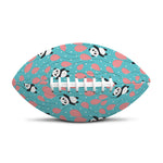 Cute Panda And Balloon Pattern Print Rugby Ball