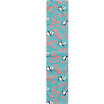 Cute Panda And Balloon Pattern Print Table Runner