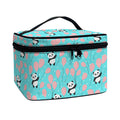 Cute Panda And Balloon Pattern Print Travel Makeup Bag