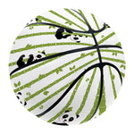 Cute Panda And Bamboo Pattern Print Basketball