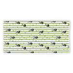 Cute Panda And Bamboo Pattern Print Beach Towel