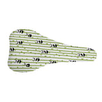 Cute Panda And Bamboo Pattern Print Bicycle Seat Cover