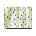 Cute Panda And Bamboo Pattern Print Bifold Wallet