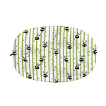 Cute Panda And Bamboo Pattern Print Car Side Mirror Covers