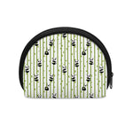 Cute Panda And Bamboo Pattern Print Coin Purse