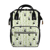 Cute Panda And Bamboo Pattern Print Diaper Bag