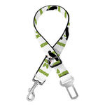 Cute Panda And Bamboo Pattern Print Dog Seat Belt