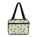 Cute Panda And Bamboo Pattern Print Double Strap Bible Bag