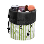 Cute Panda And Bamboo Pattern Print Drawstring Makeup Bag