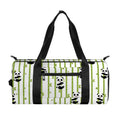 Cute Panda And Bamboo Pattern Print Gym Bag