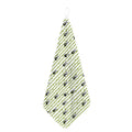 Cute Panda And Bamboo Pattern Print Hand Towel