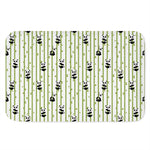 Cute Panda And Bamboo Pattern Print Indoor Door Mat