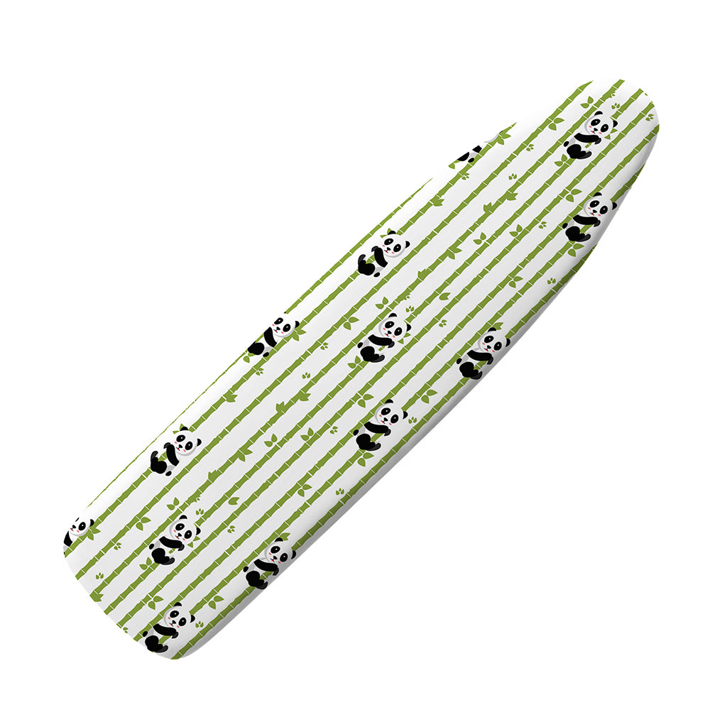 Cute Panda And Bamboo Pattern Print Ironing Board Cover