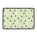 Cute Panda And Bamboo Pattern Print Kitchen Mat
