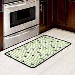 Cute Panda And Bamboo Pattern Print Kitchen Mat