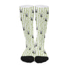 Cute Panda And Bamboo Pattern Print Long Socks