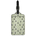 Cute Panda And Bamboo Pattern Print Luggage Tag