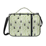 Cute Panda And Bamboo Pattern Print Shoulder Strap Bible Bag
