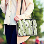 Cute Panda And Bamboo Pattern Print Shoulder Strap Bible Bag