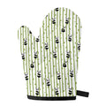 Cute Panda And Bamboo Pattern Print Single Oven Mitt
