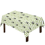 Cute Panda And Bamboo Pattern Print Tablecloth