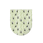 Cute Panda And Bamboo Pattern Print Toilet Lid Cover