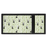 Cute Panda And Bamboo Pattern Print Trifold Wallet