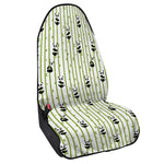 Cute Panda And Bamboo Pattern Print Waterproof Car Seat Cover