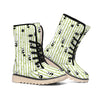 Cute Panda And Bamboo Pattern Print Winter Boots