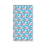 Cute Panda And Parachute Pattern Print Baby Crib Sheet